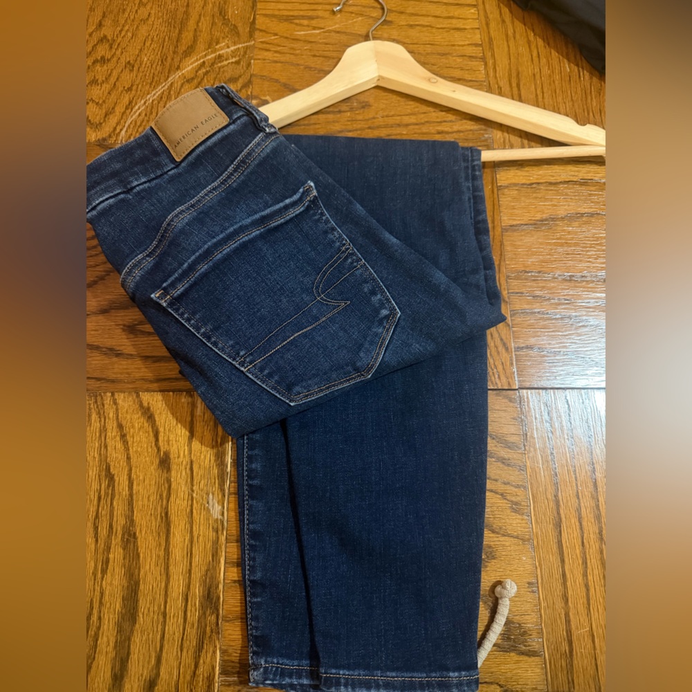 American Eagle Outfitters Dark Indigo Skinny Jeans